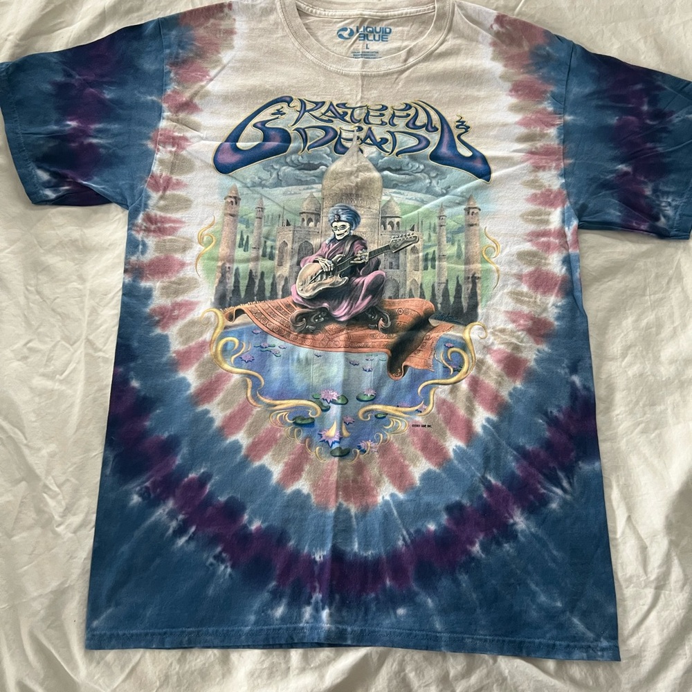 Grateful Dead Liquid Blue Carpet Ride Tee Shirt